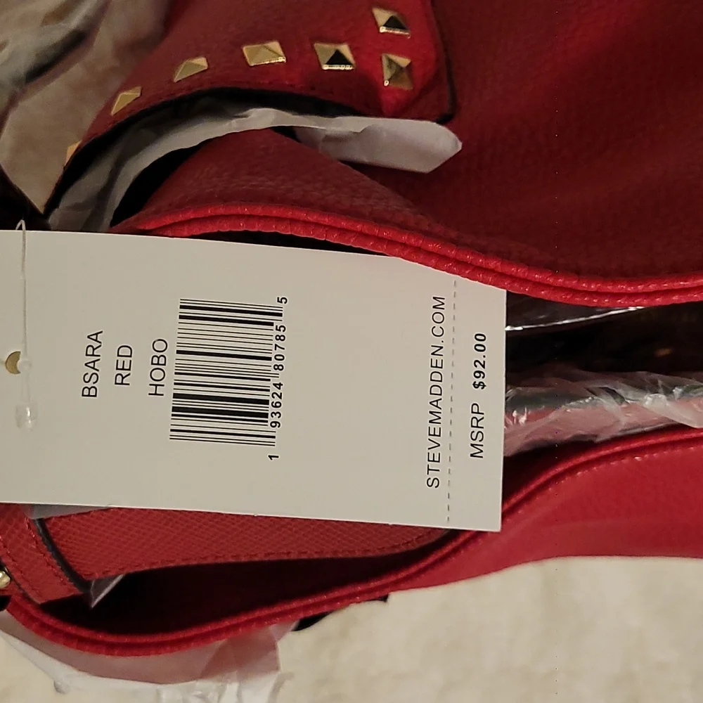 STEVE MADDEN SARA HOBO TOTE Crossbody/ Handbag ๐ with pouch ๐ inside - Picture 13 of 16